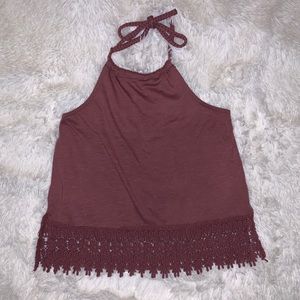 Around the neck tank top